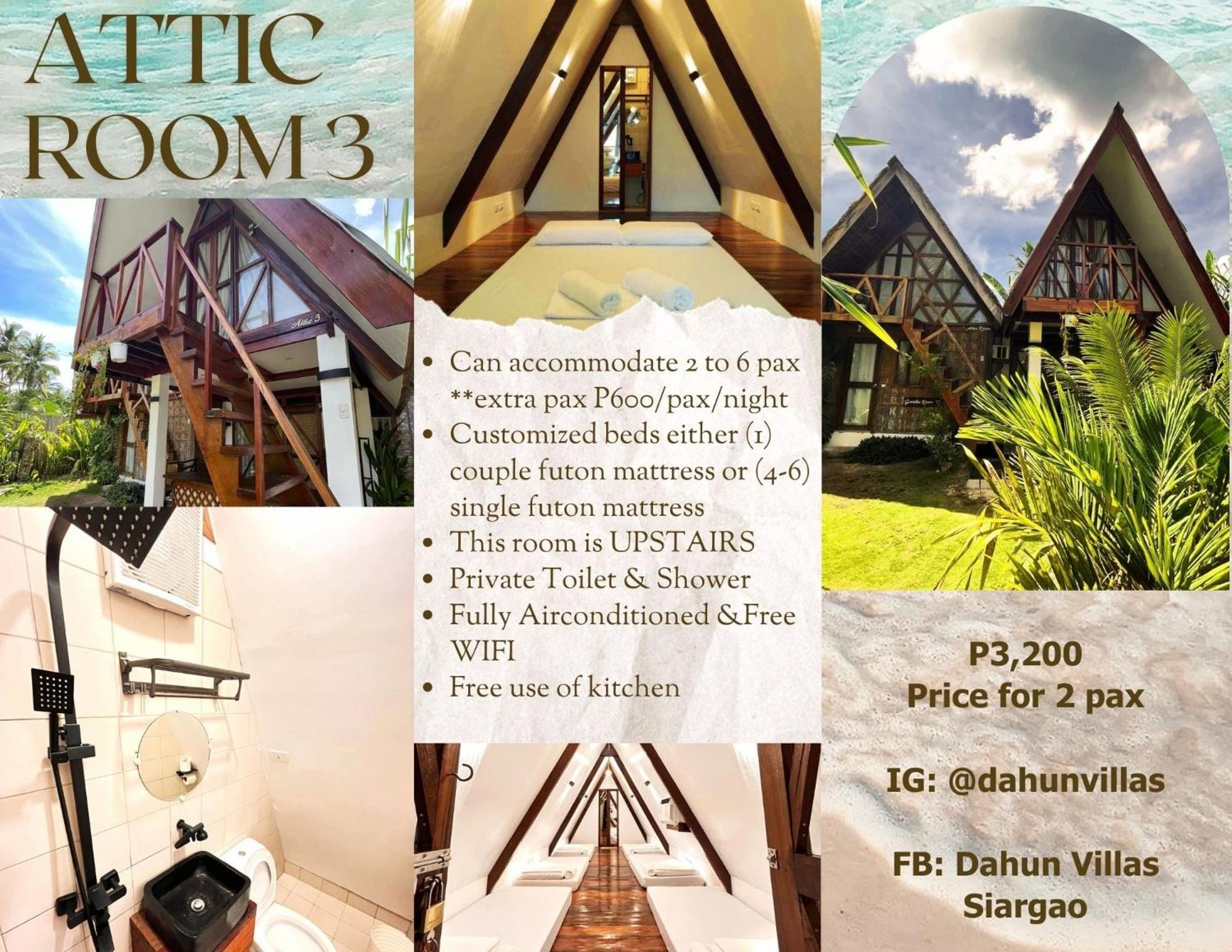 ג'נרל לונה Dahun Villas Siargao מראה חיצוני תמונה